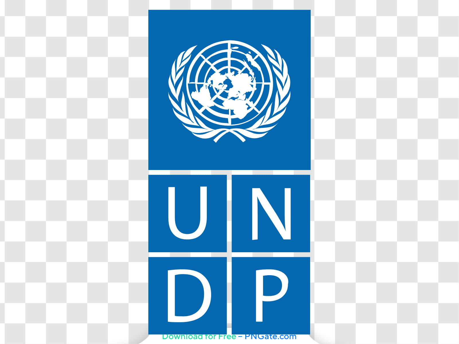 UNDP Main Logo Vertical United Nations Development Programme Free PNG 